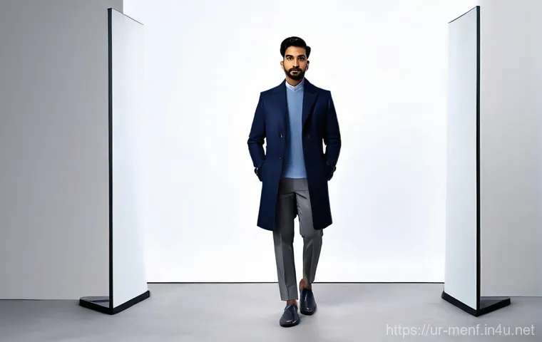 남성용 하프코트 스타일 - **Prompt: Elegant Winter Half Coat in a City Setting**
"A sophisticated South Asian man, in his ... 남성용 하프코트 스타일 - **Prompt: Elegant Winter Half Coat in a City Setting**
"A sophisticated South Asian man, in his ...